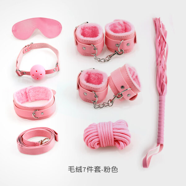 7-Piece Plush SM Bondage Kit